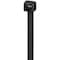 Panduit Cable Tie, 11-1/2 in L, 3 in Max Bundle Dia., Black, Nylon 6/6, 50 lb Strength, 100 PK PLT3S-C00 - alternate 4